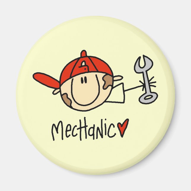 Mechaniker Magnet (Vorne)