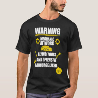 Mechaniker Mechaniker-Stundensatz Werkstattarbeit T-Shirt