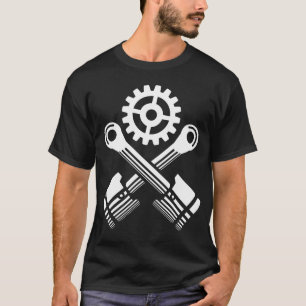 Mechaniker-Motor-Kolben-Freund T-Shirt