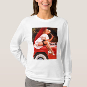 Mechaniker Pin Up T-Shirt