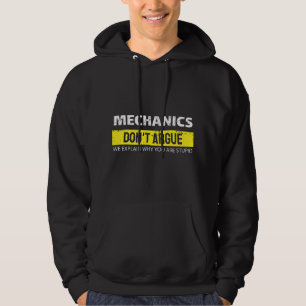 Mechaniker-Spaß-Geschenk für Automechaniker und DI Hoodie