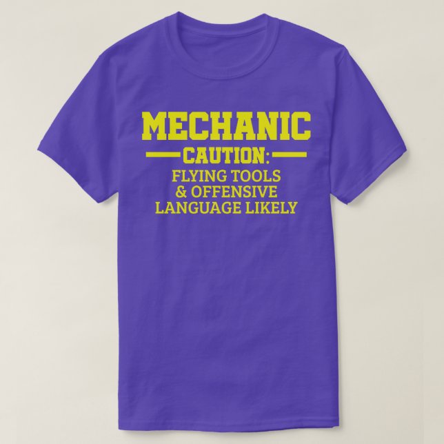 Mechaniker T-Shirt (Design vorne)