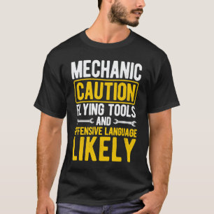 Mechaniker Tuning Tuner Auto Autotyp Schnelles A T-Shirt