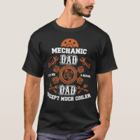 Mechaniker-Vater-Shirt - lustiges T -