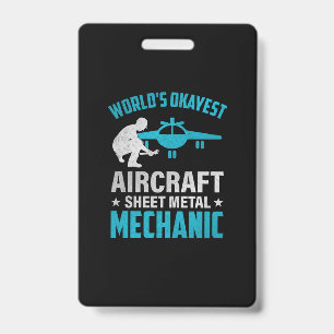 Mechaniker World's Okayest Mechaniker Ausweis