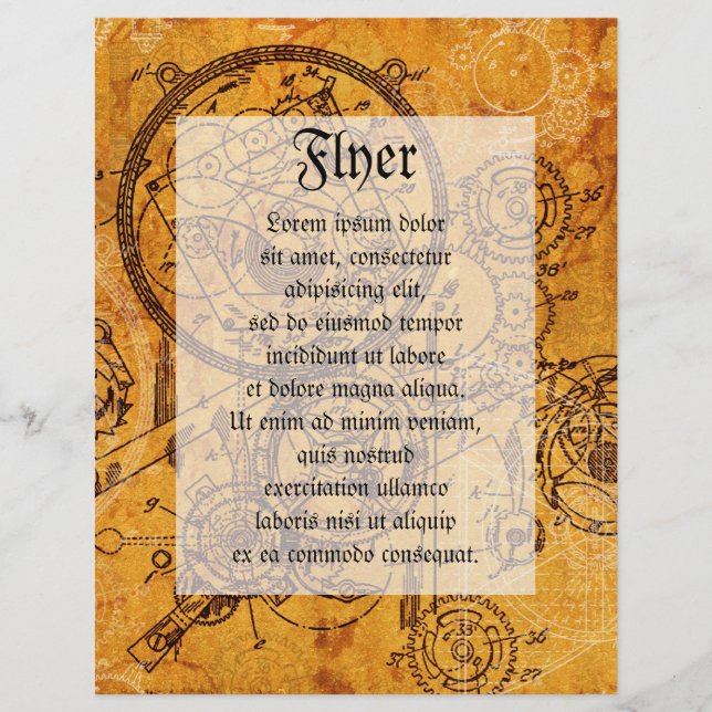Mechanikerkollektion Flyer (Vorne)