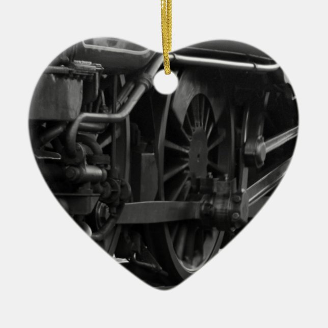 Mechanikschule für Lokomotive Keramik Ornament (Vorne)