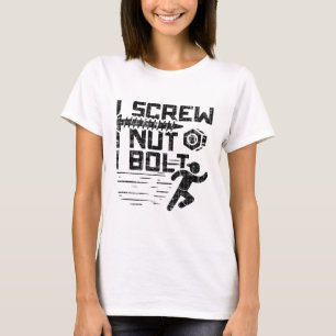 Mechanisch - I-Schrauben I Nut I Bolzen T-Shirt