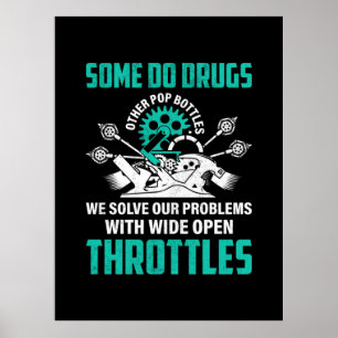 Mechanisch lösen wir unsere Probleme Poster