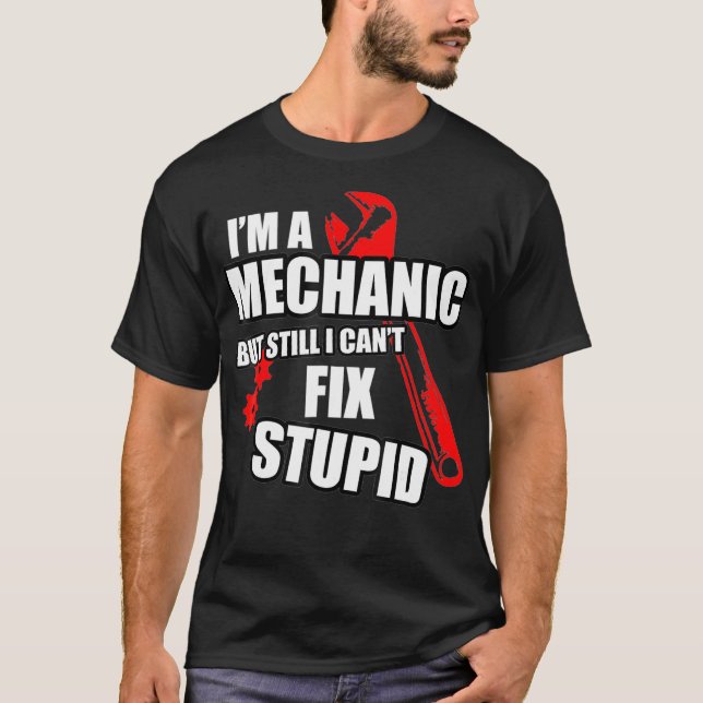 Mechanische, aber immer noch nicht behebbare Dummk T-Shirt (Vorderseite)