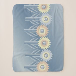 Mechanische Blume Sherpadecke