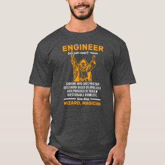 Mechanische Definition des Zivilen Assistenten T-Shirt