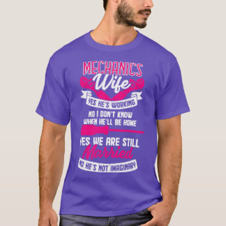 Mechanische Ehefrau Verheiratete Coupé T-Shirt