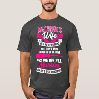 Mechanische Ehefrau Verheiratete Coupé T-Shirt