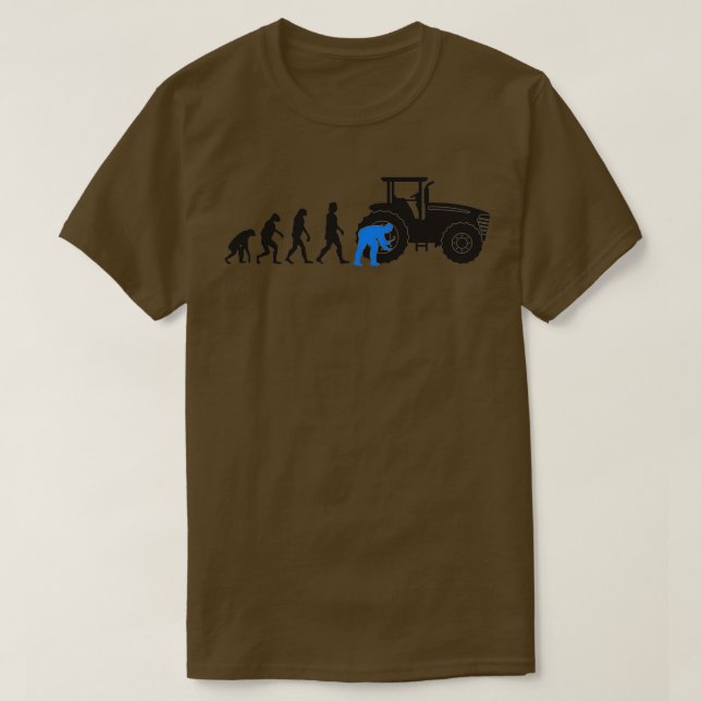 Mechanische Evolution T-Shirt (Design vorne)