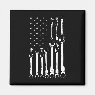 Mechanische Fahne Amerikanisches Flag Flag Mechani Magnet