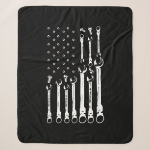 Mechanische Fahne Amerikanisches Flag Flag Mechani Sherpadecke