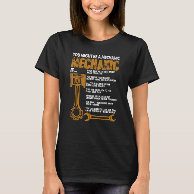 Mechanische Fakten - Diesel-Mechanik bei Sonnensch T-Shirt (Vorderseite)