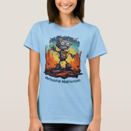 Mechanische Fehlfunktion Niedlicher Roboter-T - Sh T-Shirt
