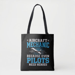 Mechanische Flugzeugpiloten Flugzeug Luftfahrt Tasche