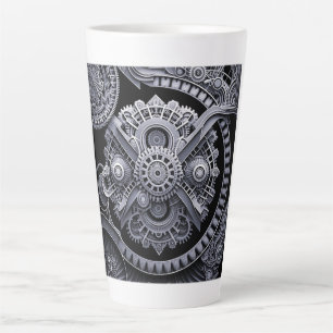 Mechanische Fraktal Latte Tasse