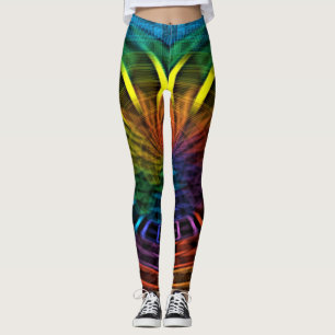 Mechanische Funktionsweise eines Regenbogens Leggings