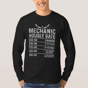 Mechanische Funny Mechanical Workshop Geschenk Ide T-Shirt