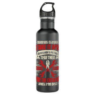 Mechanische Geschenke Funny Car Reparatur Design a Edelstahlflasche