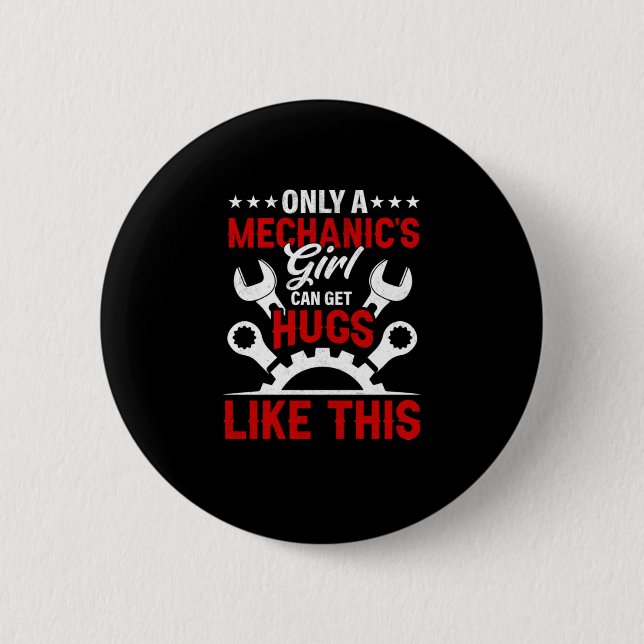 Mechanische Girls Button (Vorderseite)