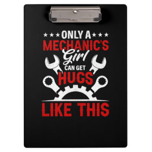 Mechanische Girls Klemmbrett