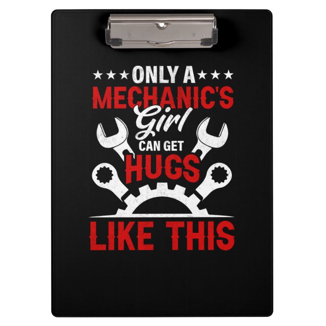 Mechanische Girls Klemmbrett (Vorderseite)