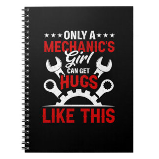 Mechanische Girls Notizblock