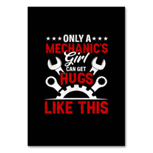 Mechanische Girls Tischnummer