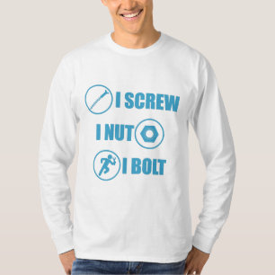 Mechanische Kfz-Schraubenschraube T-Shirt