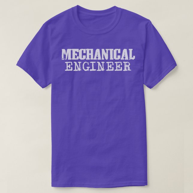 Mechanische Kraftfahrzeuge Mechatronik T-Shirt (Design vorne)