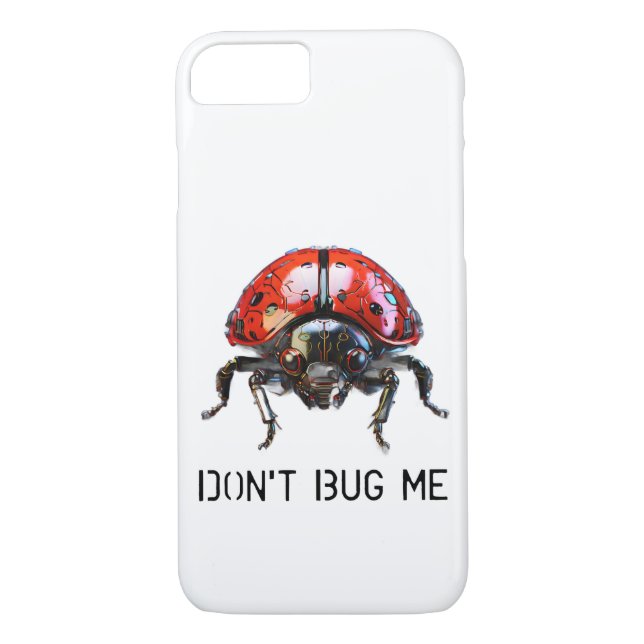 Mechanische Ladybug BAUT MICH NICHT Case-Mate iPhone Hülle (Rückseite)