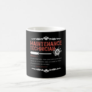 Mechanische Liebhaber| Definition des Instandhaltu Kaffeetasse