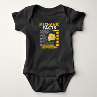 Mechanische Liebhaber| Mechanische Fakten Baby Strampler