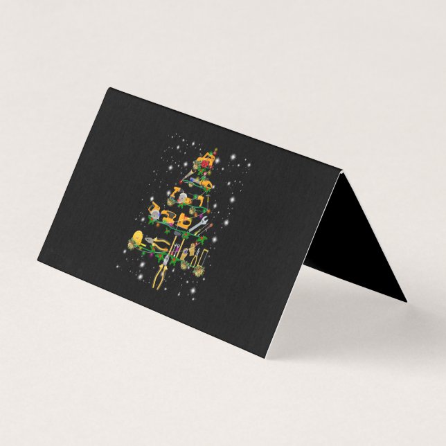 Mechanische Liebhaber | Mechanischer Weihnachtsbau (Vorderseite)