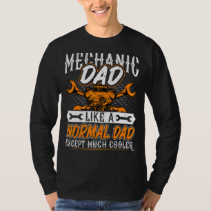 Mechanische Maschine für den Vater von Mens T-Shirt
