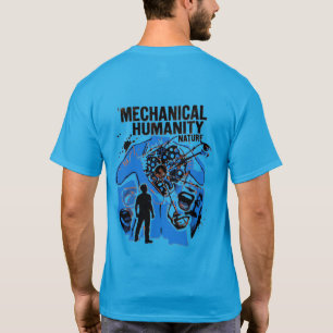 Mechanische Menschheit Shirt – Dunkle Psychologie