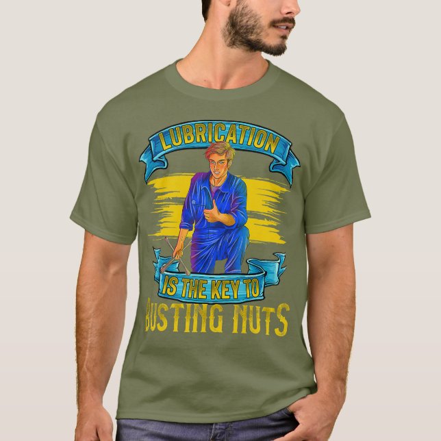Mechanische Reparatur des Auto T-Shirt (Vorderseite)