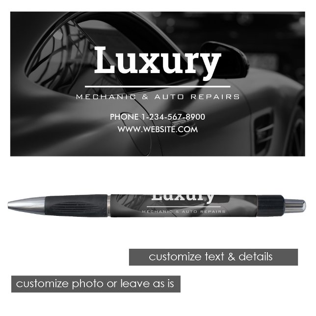 Mechanische Reparatur von klassischen Fotos Kugelschreiber (Classy Car Photo Repairs Mechanics Promotional Pen)
