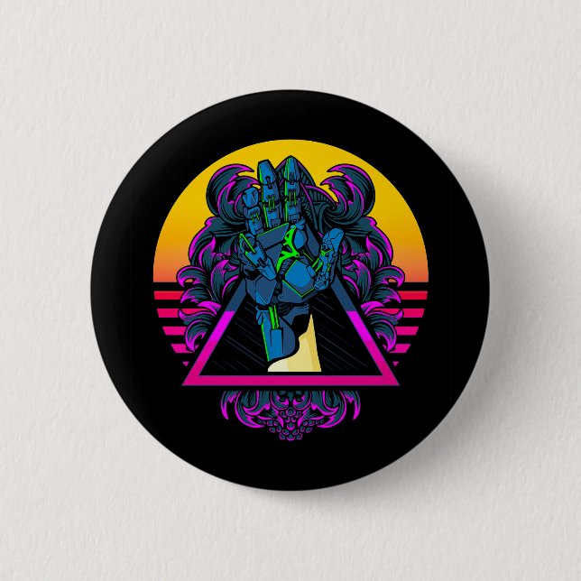 Mechanische Roboterhandarbeiten | Button (Vorderseite)