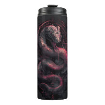 Mechanische Schlange Dark Sci-Fi Thermobecher
