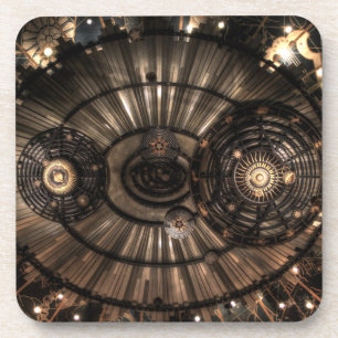 Mechanische Steampunk-Sternbilder Untersetzer