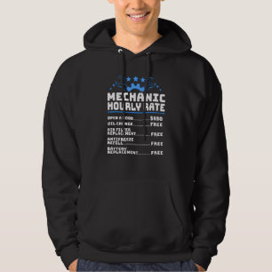 Mechanische Stundensätze 2 Hoodie
