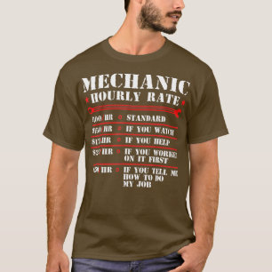 Mechanische Stundensätze Funny Car Kraftrad Gi T-Shirt