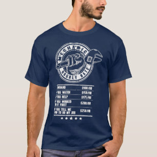 Mechanische Stundensätze - sonnenüberflutete Arbei T-Shirt