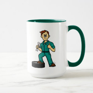 Mechanische Tasse für personalisiertes Auto